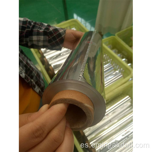 Rollo de papel de aluminio de buena calidad para envasado de alimentos